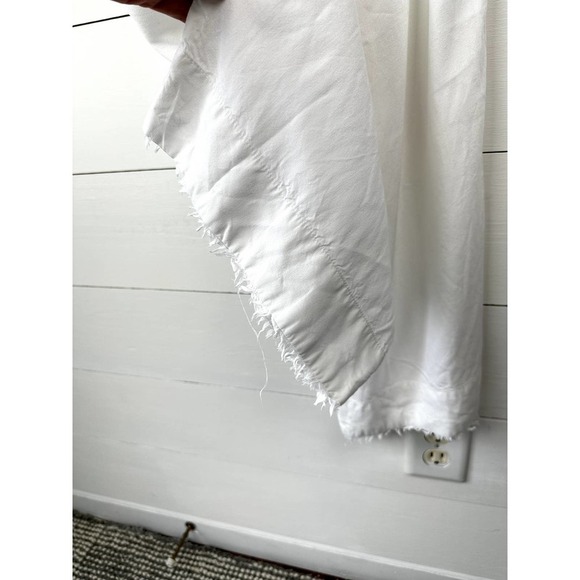 Pre-Loved Anthropologie Cloth & Stone Raw Edge Jumper sz SML - Picture 6 of 7